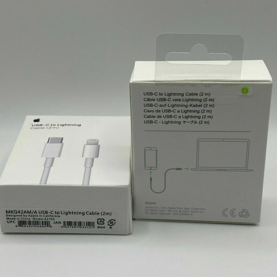 Genuine ORIG Apple USB-C to Cable For IPhone X,11,12 14 13 pro max🇬🇧 - Image 3 of 4