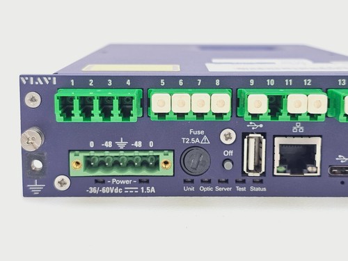 Viavi JDSU OTU 5000 1625 nm EOTDR2-L-A1-COTU MEDIUM RANGE 16-Port OTDR SM - Bild 8 von 13