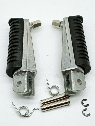 Foot Pegs Front Footrest for Yamaha BT1100 Bulldog 2002-2006 /FJ1200 1986-1993 - Picture 3 of 5