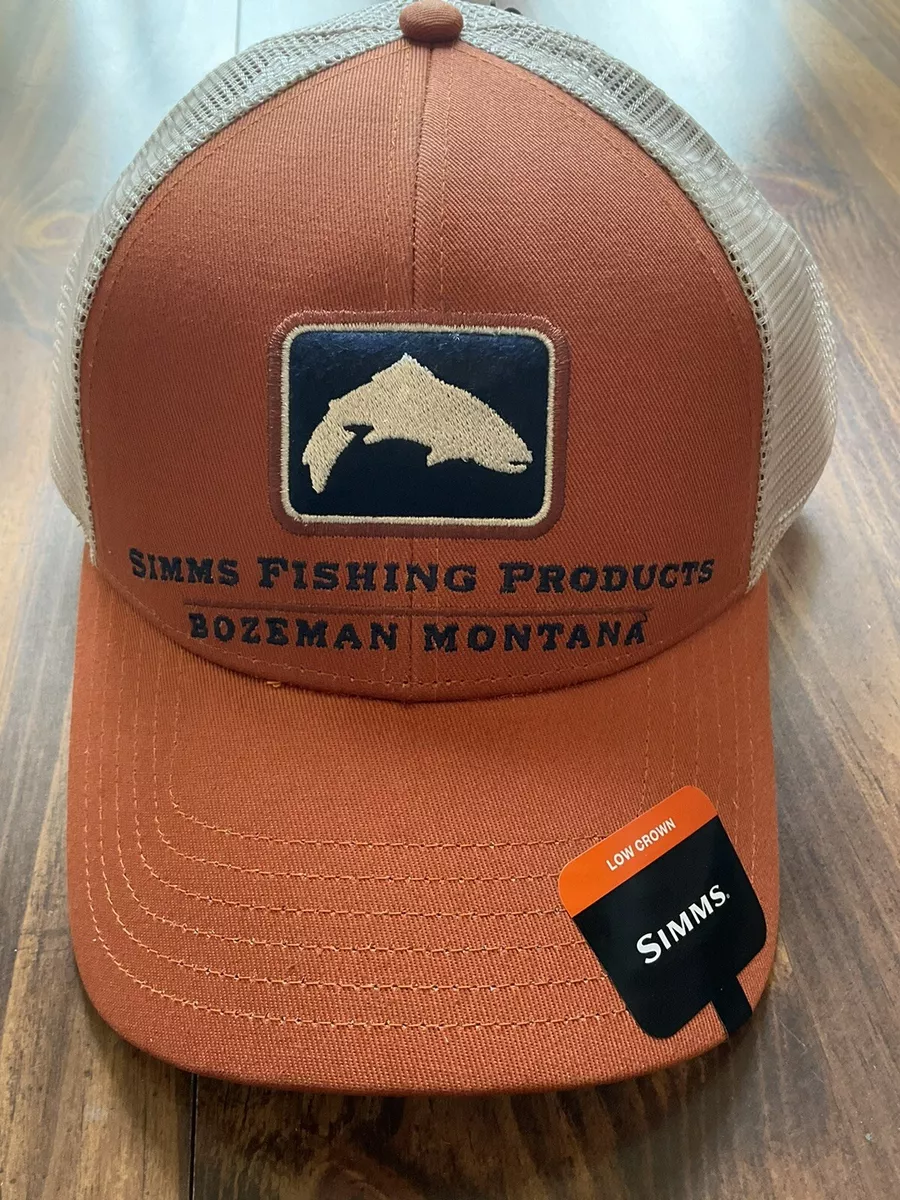 Simms Trout Icon Trucker Hat - Simms Orange - NEW with Tags!