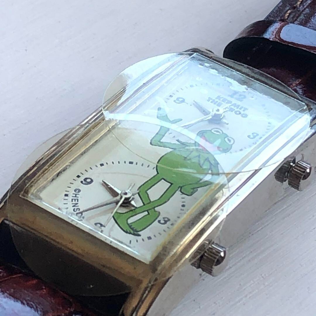 Kermit The Frog Wrist Watch Sony Creative w/ Box Rare Japan eBay