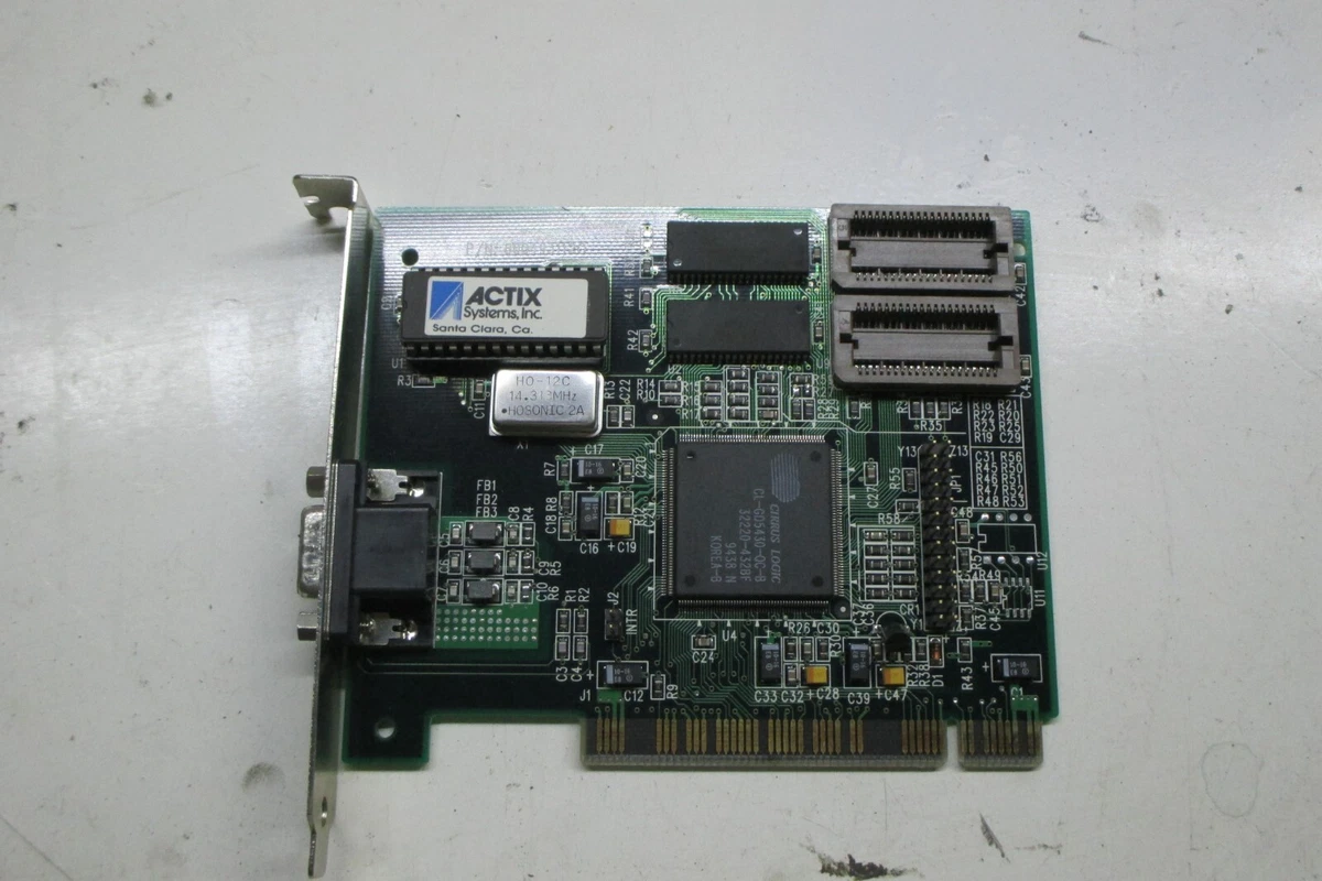 Placa De Video Cirrus Logic 5446 PCI Retro - Mis Ventas De Garage