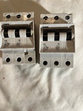 2x Siemens Circuit Breaker 5SX23 C10 Tested 2yr Warranty Free Shipping
