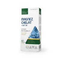 Medica Herbs, Magnesium Chelat + Vitamin B6 / 60 Kapseln