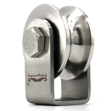 U Cable Rollers Steel Pulley Wire Rope Cable Pulley Wheel Pulleys for Rope