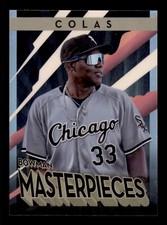 2022 Bowman's Best Oscar Colas Masterpieces Prospect #BM-6 Chicago White Sox