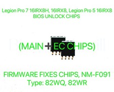 Legion Pro 7 16IRX8H 16IRX8 Legion Pro 5 16IRX8, NO PASSWORD BIOS CHIP 82WQ 82WR