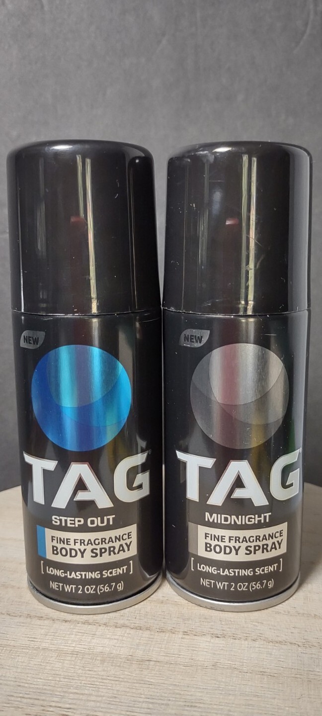 2 TAG Body Sprays Get 1 STEP OUT & 1 MIDNIGHT SCENT 2oz Each eBay