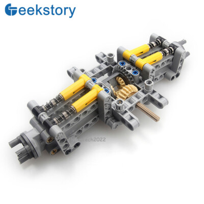 Technic Parts MOC-9365 Suspension System Building Blocks Wheels Set for Lego Car