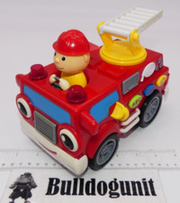 Learning Journey On The Go Fireman Firetruck Electronic Light Sound Vehicle Toy