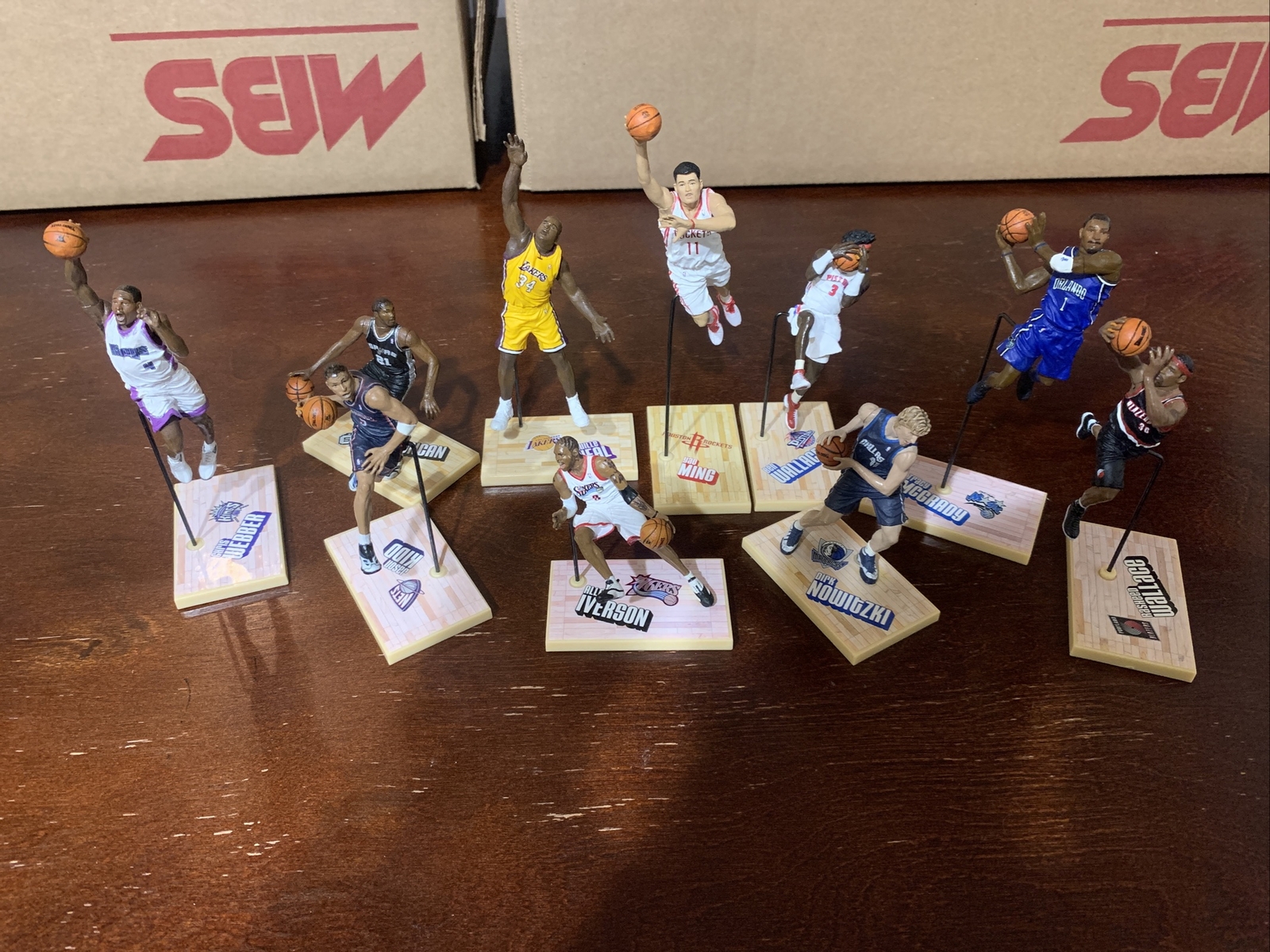 McFarlane NBA Mini Figures Lot Of 10 USED eBay