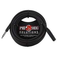 Pig Hog Solutions 25-foot TRS/Headphone Extension Cable 1/4" MF 