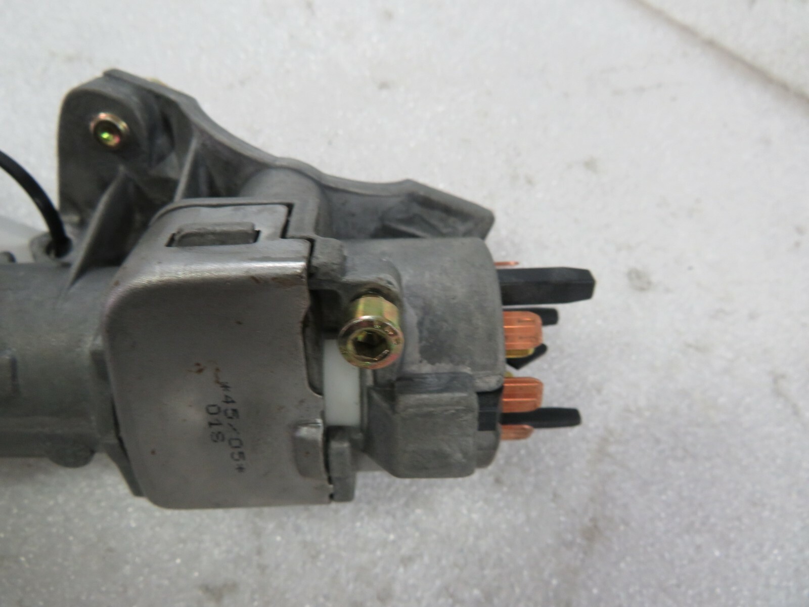 Lamborghini Murcielago, Ignition Switch w/broken key, Used, P/N 4B090585AQ