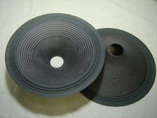 Pr. 12" Paper Speaker Cones -- Recone Parts -- 1221