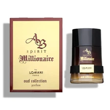 AB spirit Millionaire by LOMANI pairs "oud" collection 100 ml Parfum  EXQUISITE