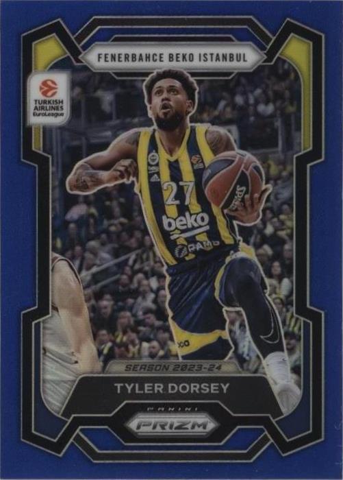 2023-24 Panini Prizm Turkish Airlines EuroLeague - Tyler Dorsey #135 - 1 of 2