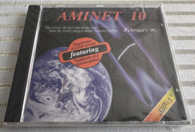 CD-ROM - AMINET CD-ROM Nr.: 10 February 96, AMIGA, Commodore