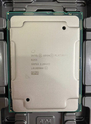 Intel Xeon Platinum 8253 QS FCLGA3647 SRF93 16 Cores CPU Processor 2.2GHz