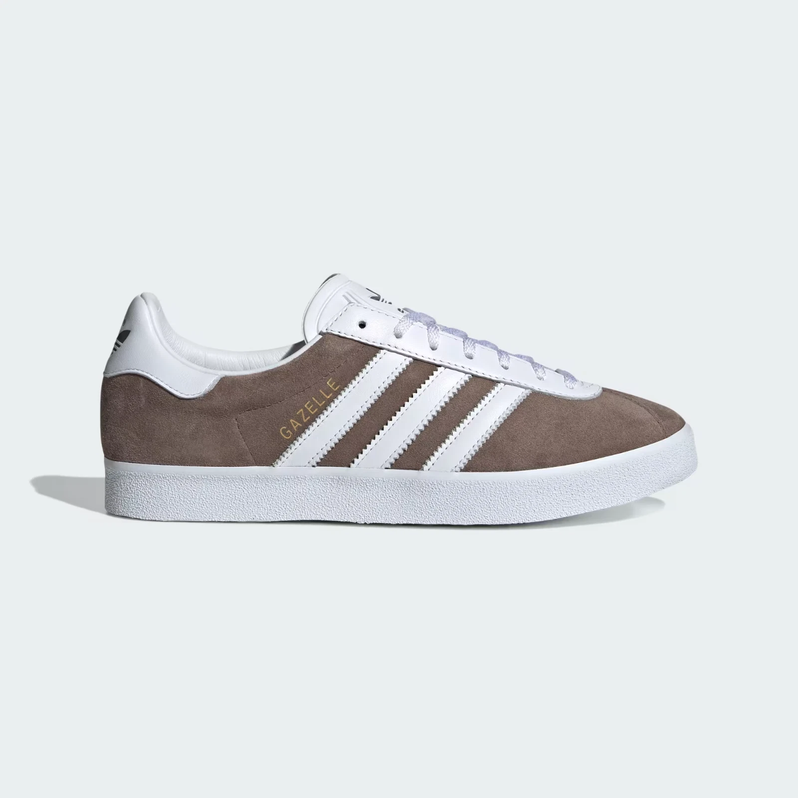 adidas Men's Originals Gazelle 85 Shoes in Earth Strata / Cloud White