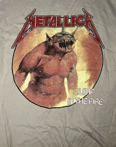 METALLICA cd cvr JUMP IN THE FIRE Official SHIRT LRG New kill em all - Bild 2 von 2