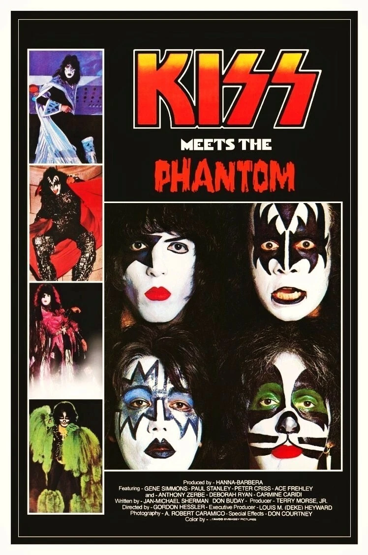 Kiss Meets The Phantom Of The Park Poster