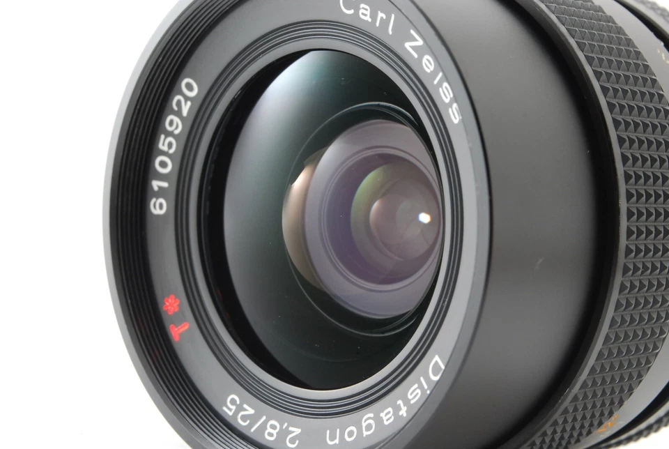 【全新-】Contax Carl Zeiss Distagon T* 25 毫米 f/2.8 AEG MF 镜头 CY 安装 — 第 3/4 张图片