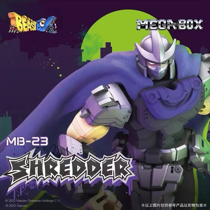52Toys MegaBOX Teenage Mutant Ninja Turtles MB-23 Shredder IN
