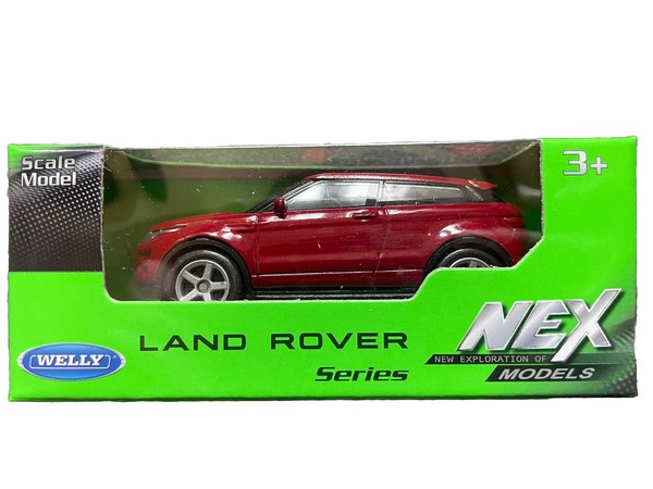 Land Rover Evoque Rot Suv 1:60 Welly Nex Modellauto Spielzeug Kinder Geschenk-image