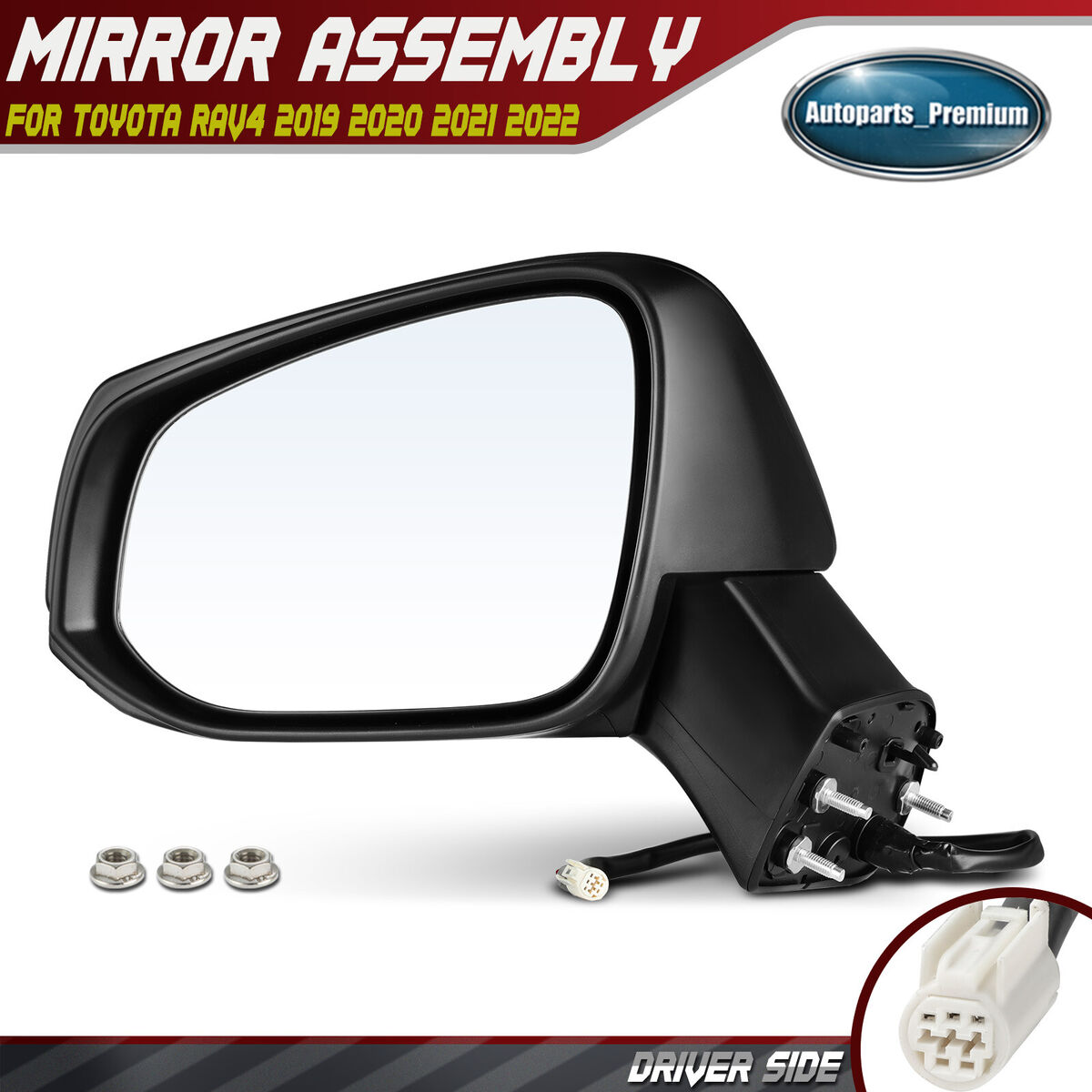 Full Hood & Fender + Mirror Kit | TOYOTA RAV4 CANADA HYBRID 2019 Full Hood & Fender + Mirror Kit | TOYOTA RAV4 CANADA HYBRID 2019