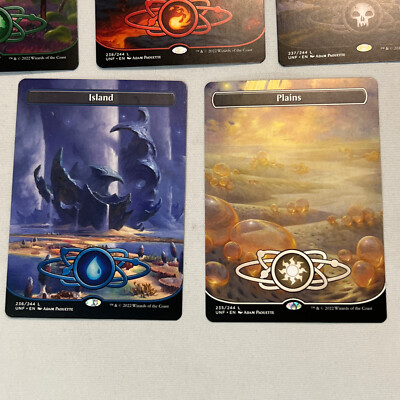 MTG UNFINITY PLANETARY BASIC LAND 5 SET Cards Space Planet Surface M/NM New | eBay MTG UNFINITY PLANETARY BASIC LAND 5 SET Cards Space Planet Surface M/NM New | eBay