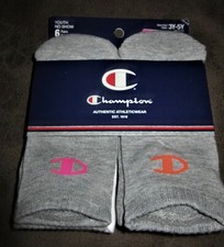 Champion Youth 3Y - 5Y No Show Socks 5 Pair, New