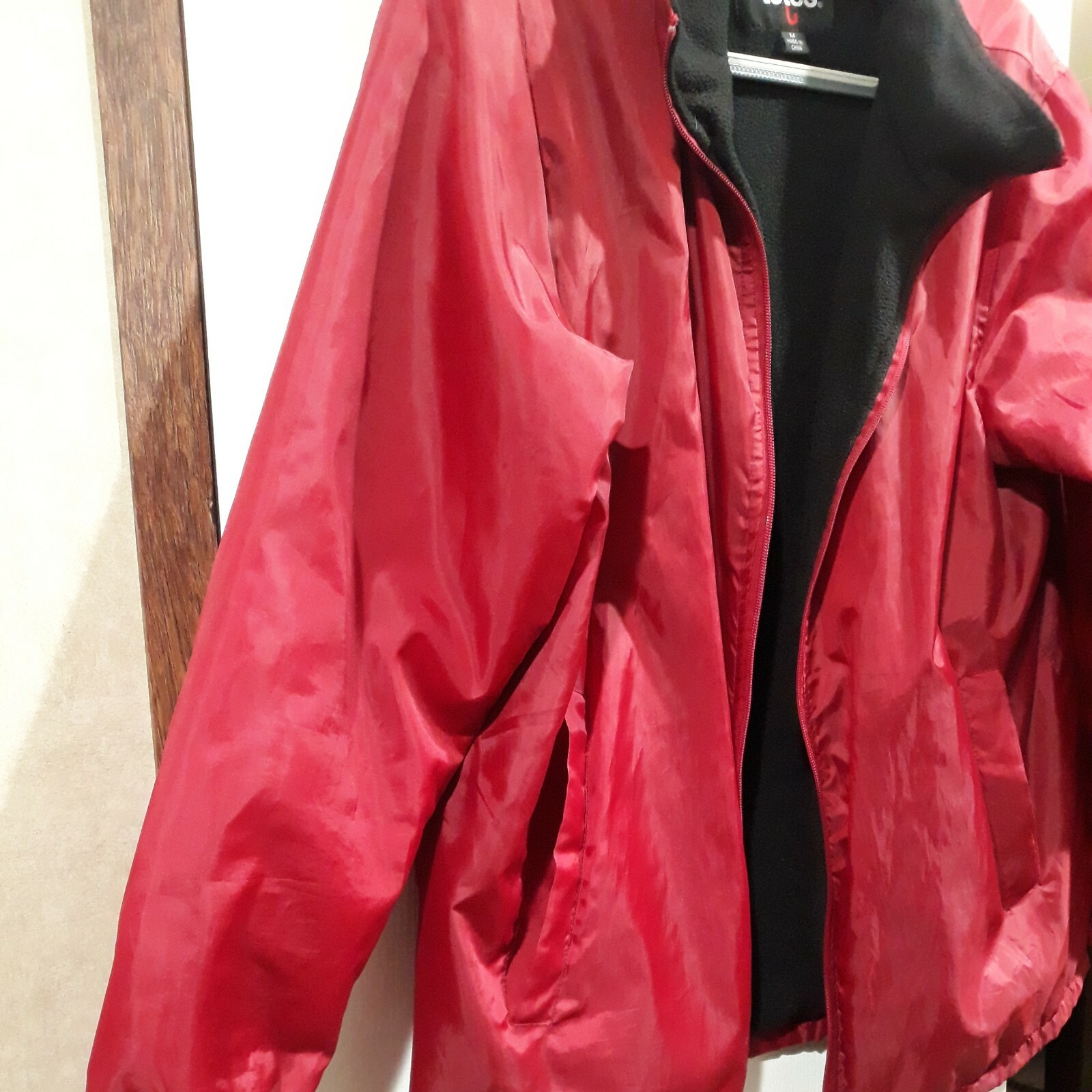 Raincoat Totes Brand Zipper Close Wind 