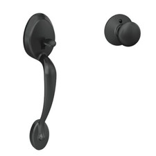 SCHLAGE FE285-PLY-622 Plymouth Matte Black En...