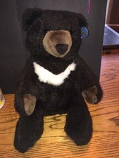 Vintage Dakin Pillow Pets Blazer Bear Plush 14" Stuffed Toy Teddy Bear