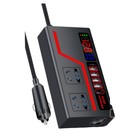 2000W Car Power Inverter: DC 12V24V To AC 220V With 4 USB Ports