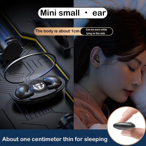 NEW Invisible Wireless Sleep Earphone IPX5 Double Noise Cancelling Waterproof- - Picture 4 of 25