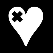 HEART AND CROSS Vinyl Decal Sticker - FREE USA SHIPPING