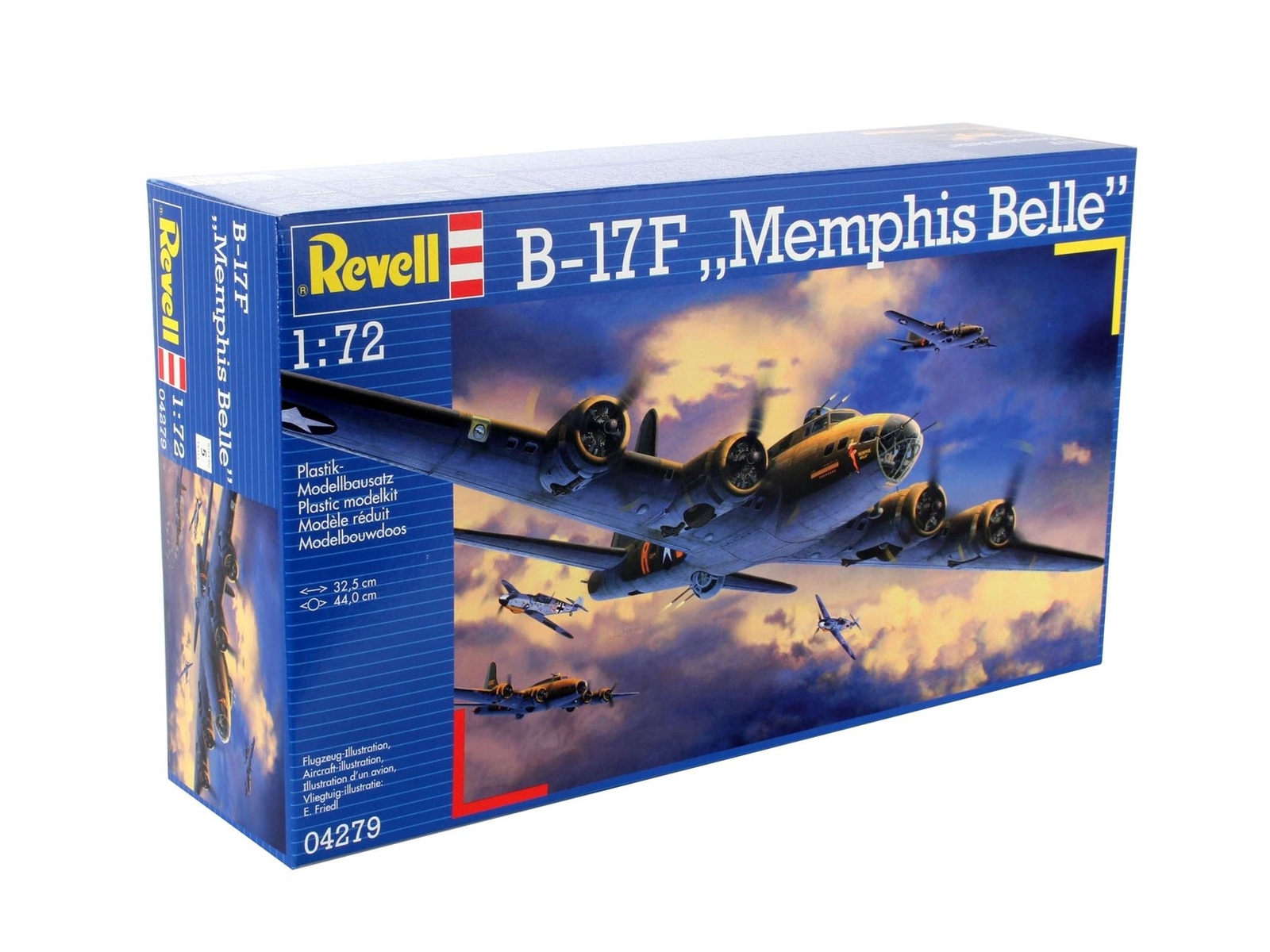 Revell - B-17F Memphis Belle 1:72 Model Kit - 04279