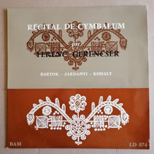 Ferenc Gerencser: Erwägung Von Cimbalom 10 " LP Bam Ld 074 Bartok Jardanyi