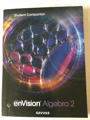 Envision Algebra 2 Student Companion Savvas 66A 9781418401894| eBay