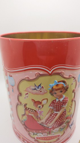 Caja musical rosa Cotton Candy Chronicles Tiny Treasures Fiona Hewitt lata - Imagen 12 de 24