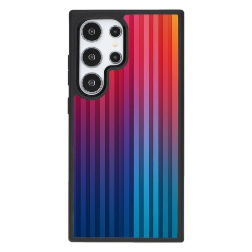 Gradient Lines stripes For Samsung A15 A16 S23 S24 S25 Ultra FE Fitted Case Skin - 第 4/25 張圖片