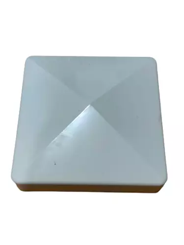5" Slimeline Cover 127x127 Posts white Hamptons Fence top 30 Pack PVC Post Caps - Picture 2 of 5