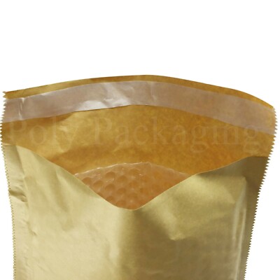 BULK 1328 X Gold Genuine Jiffy BRAND Padded Bags / Envelopes Size 