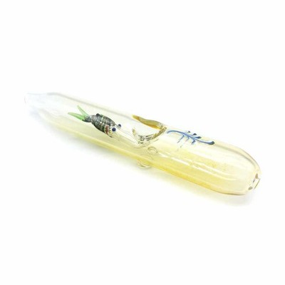 Glas Pfeife Pipe groß L: 21cm
