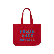 Human Made Canvas Tote Bag in Red