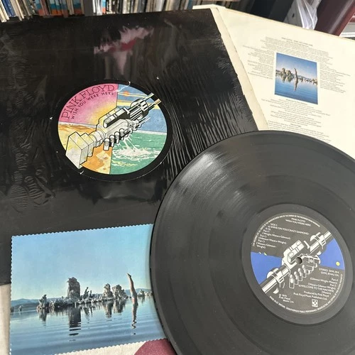 Pink Floyd Wish You Were Here 1975 1st Uk vinyl LP, A1/B3, shrink , pcard, inner