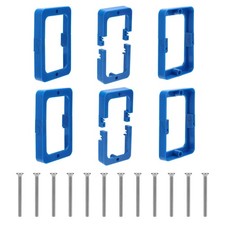 6pcs 1/2" Single Gang Receptacle Outlet Box Extenders, Removable Electric Recept
