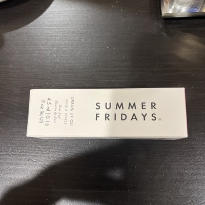 Summer Fridays Dream Lip Oil Rose Bud 0.15 oz BRAND NEW  