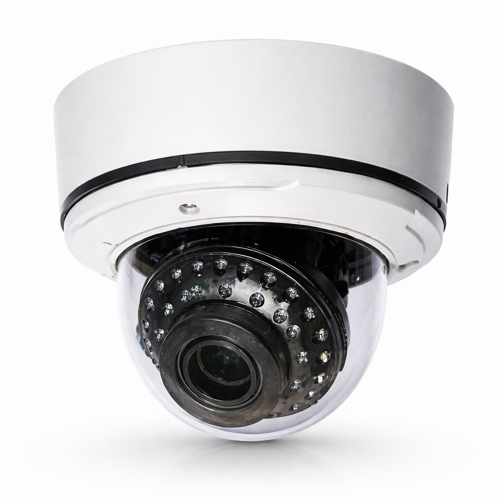5MP HD-TVI Vandal Dome Security Camera Sony IMX326 2.8-12mm 